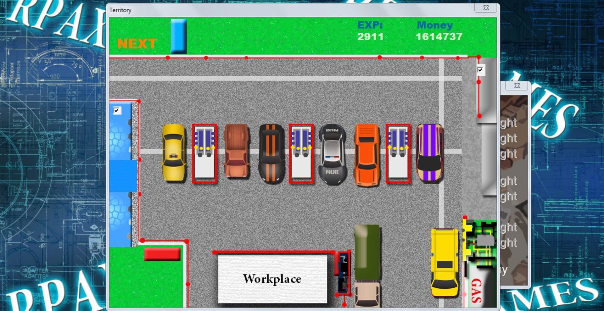 Simulator gas station - Screenshot