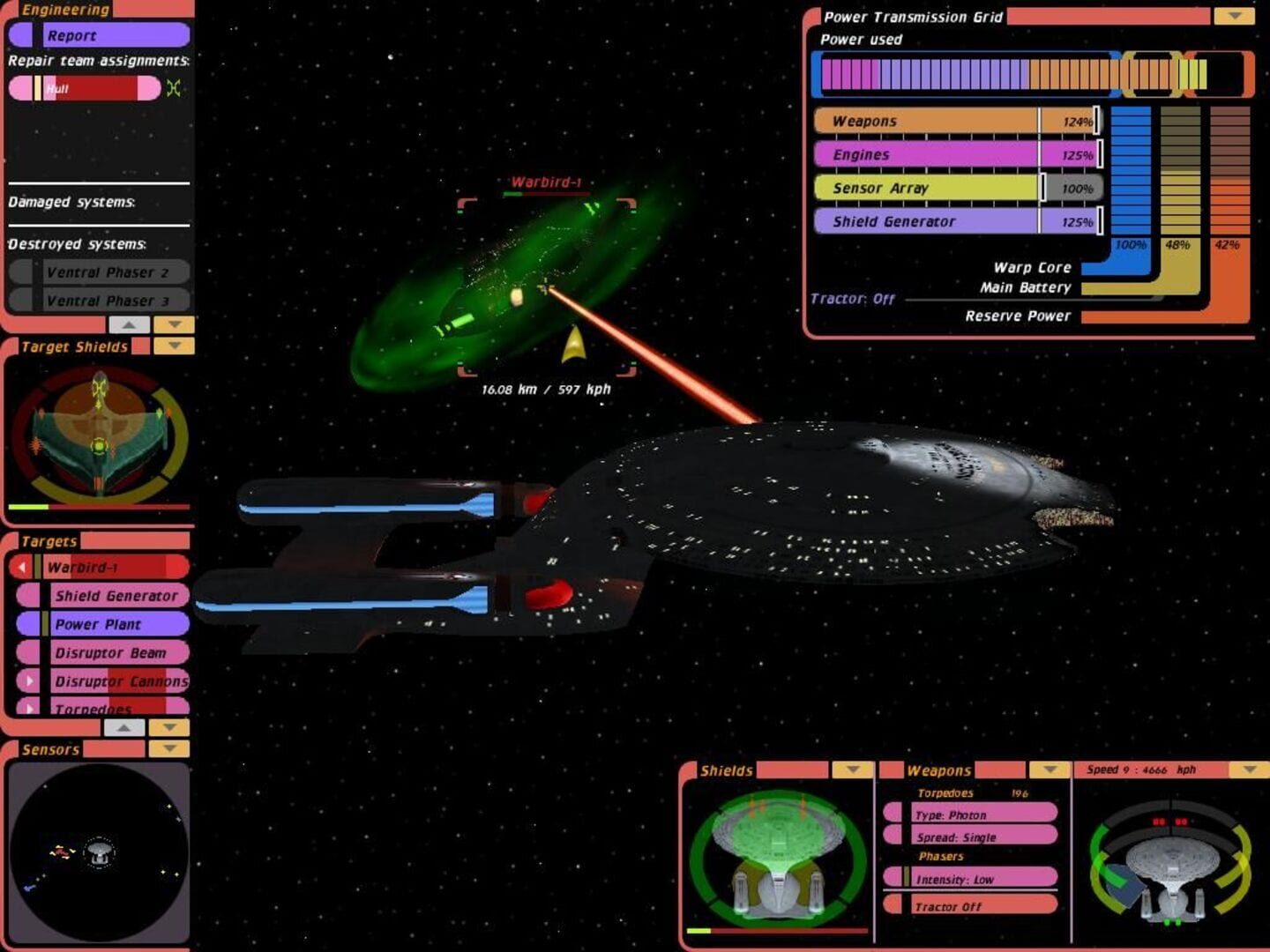 Captura de pantalla - Star Trek: Bridge Commander
