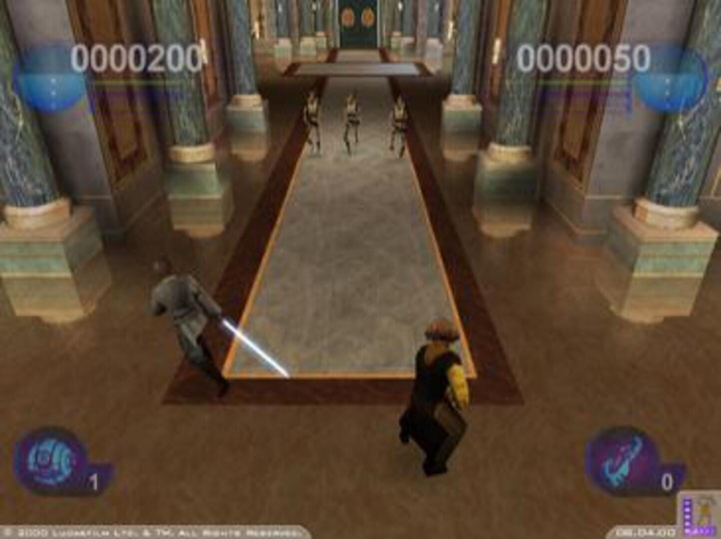 Captura de pantalla - Star Wars: Episode I - Jedi Power Battles