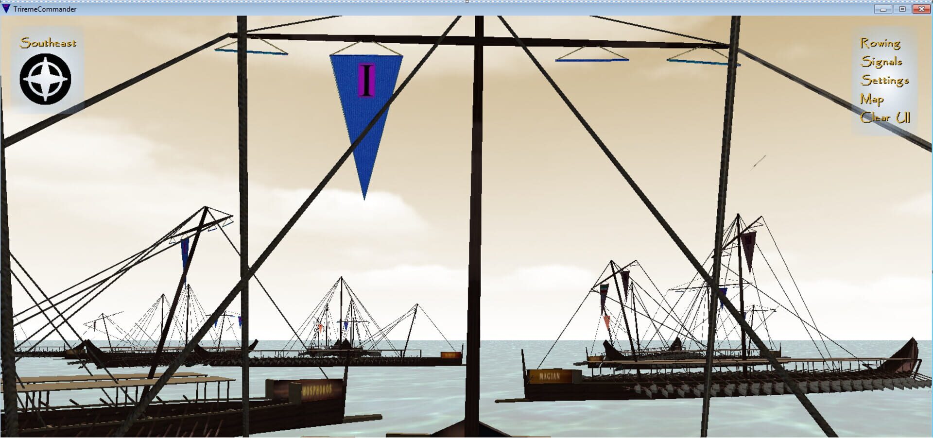 Trireme Commander - Screenshot