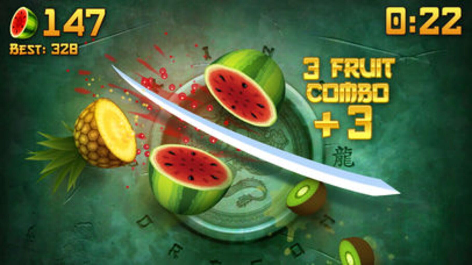 Captura de pantalla - Fruit Ninja