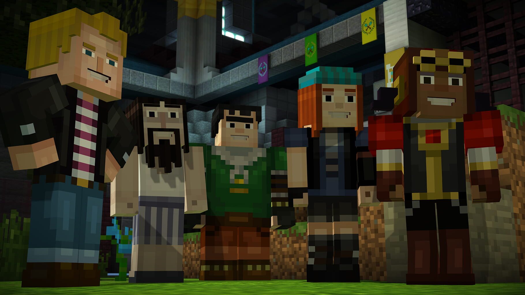 Captura de pantalla - Minecraft: Story Mode - The Complete Adventure