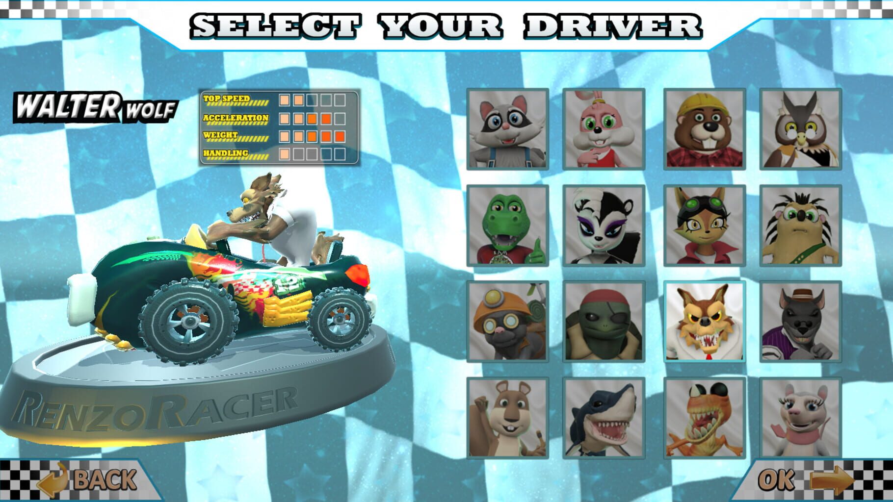 Renzo Racer screenshot