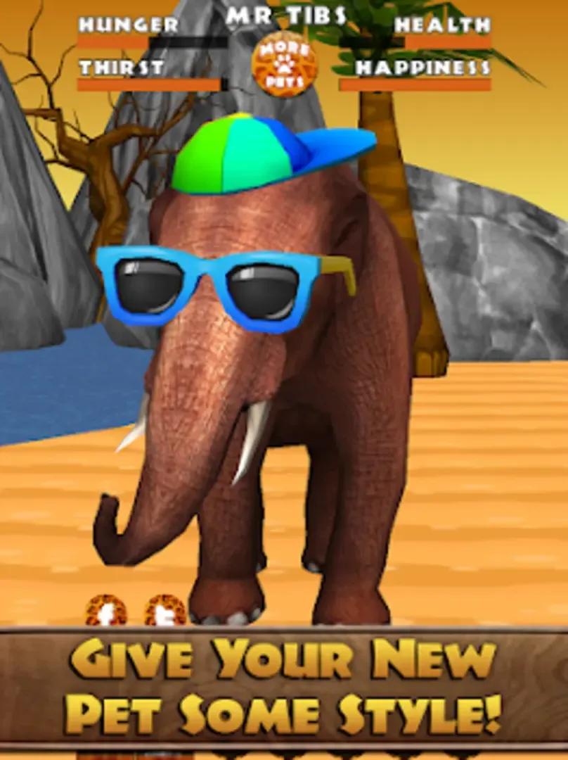 Virtual Pet Elephant