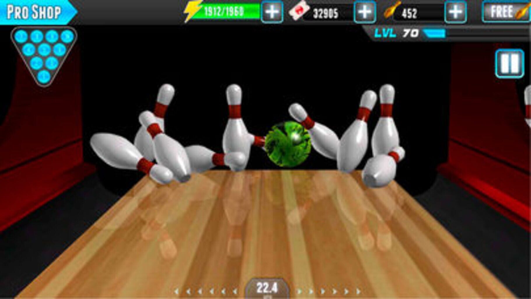 Captura de pantalla - PBA Bowling Challenge