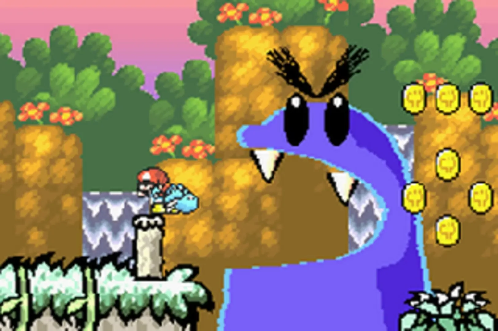 Captura de pantalla - Yoshi's Island: Super Mario Advance 3