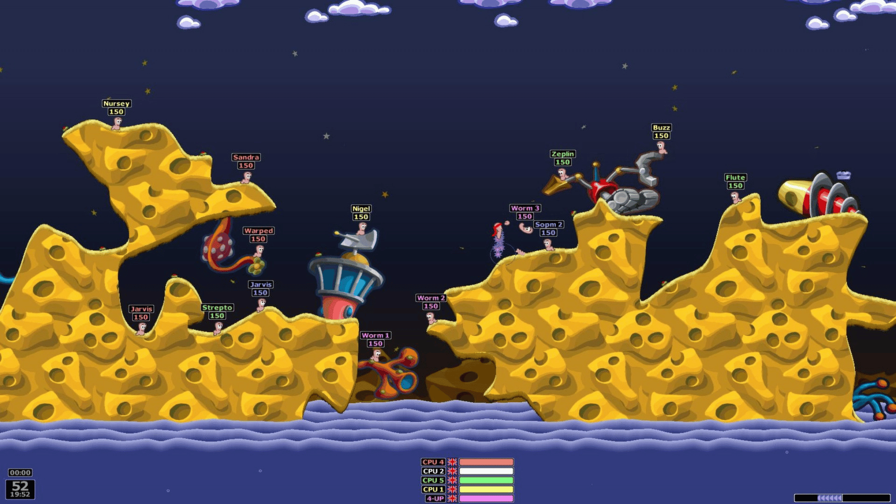 Worms Armageddon screenshot