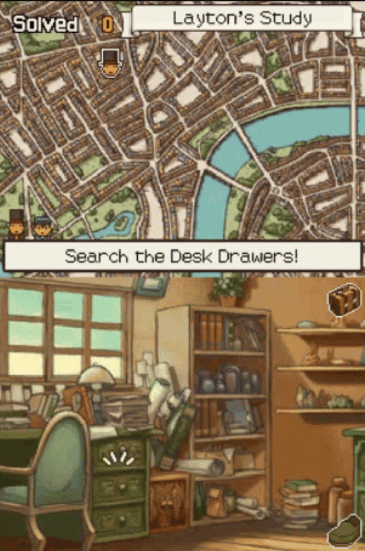 Professor Layton and the Diabolical Box screenshot