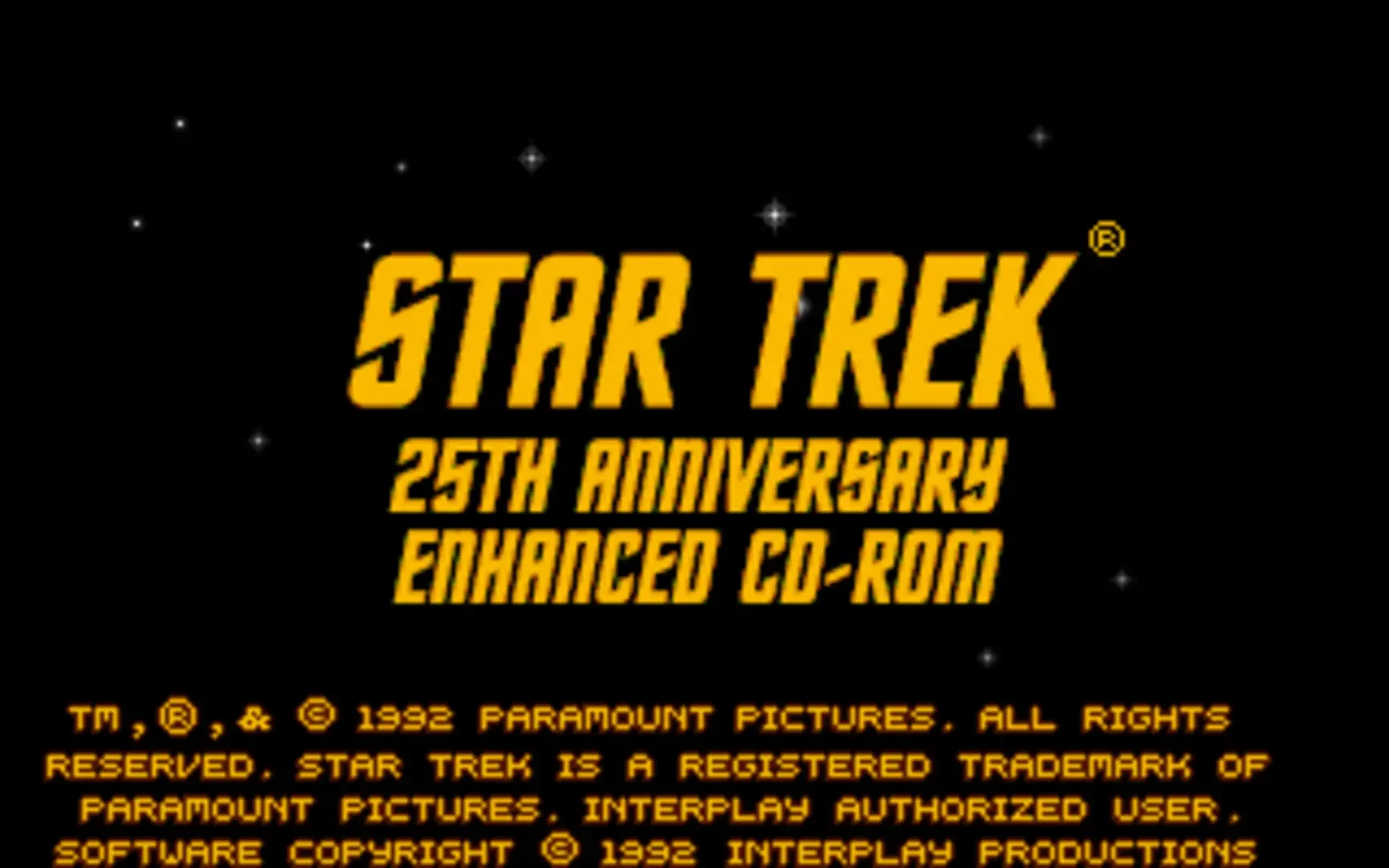 Captura de pantalla - Star Trek: 25th Anniversary