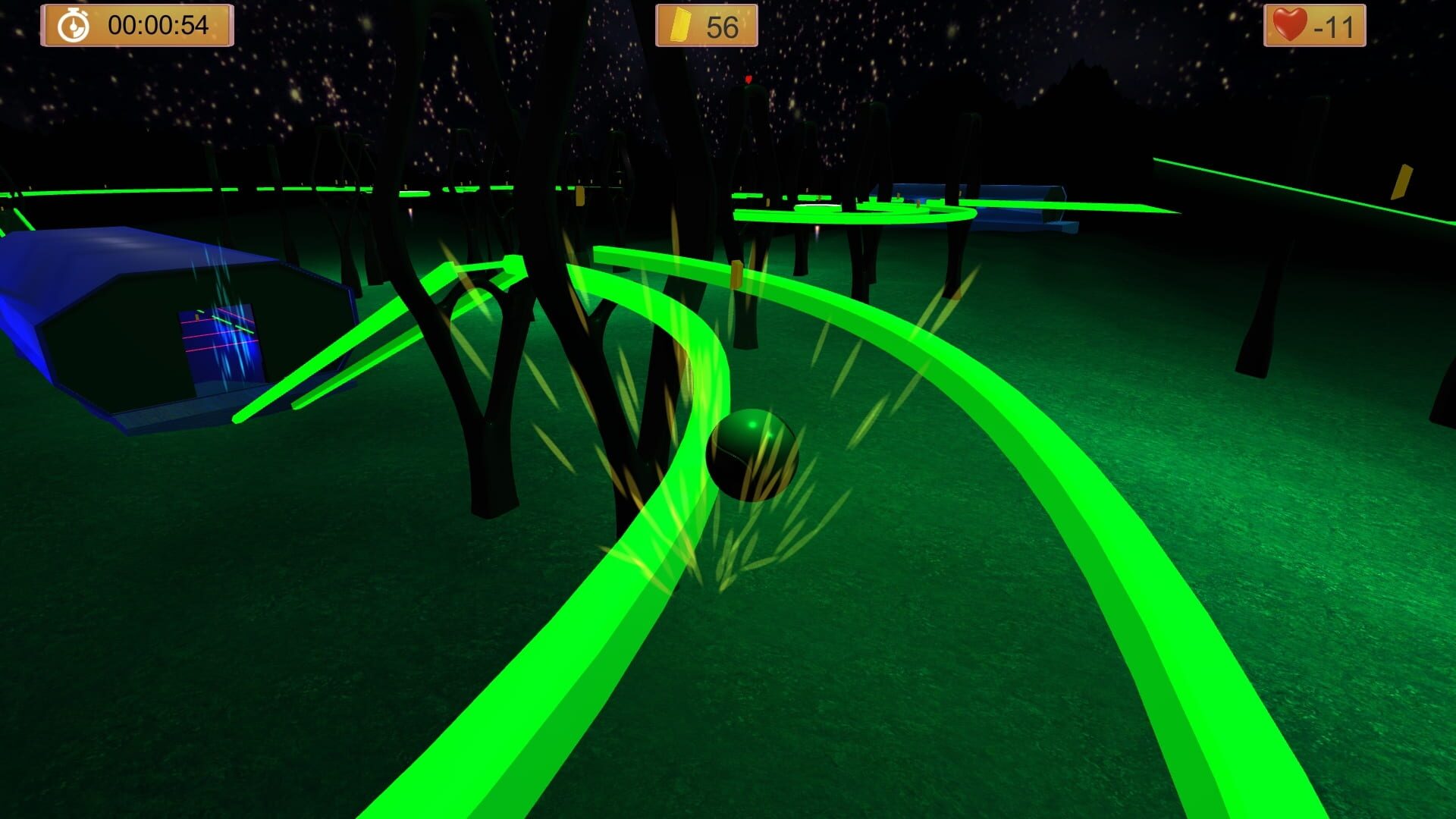 Ball Run and Rush - Screenshot