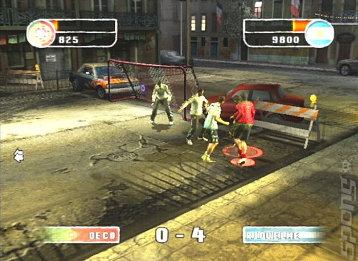 FIFA Street 2 screenshot