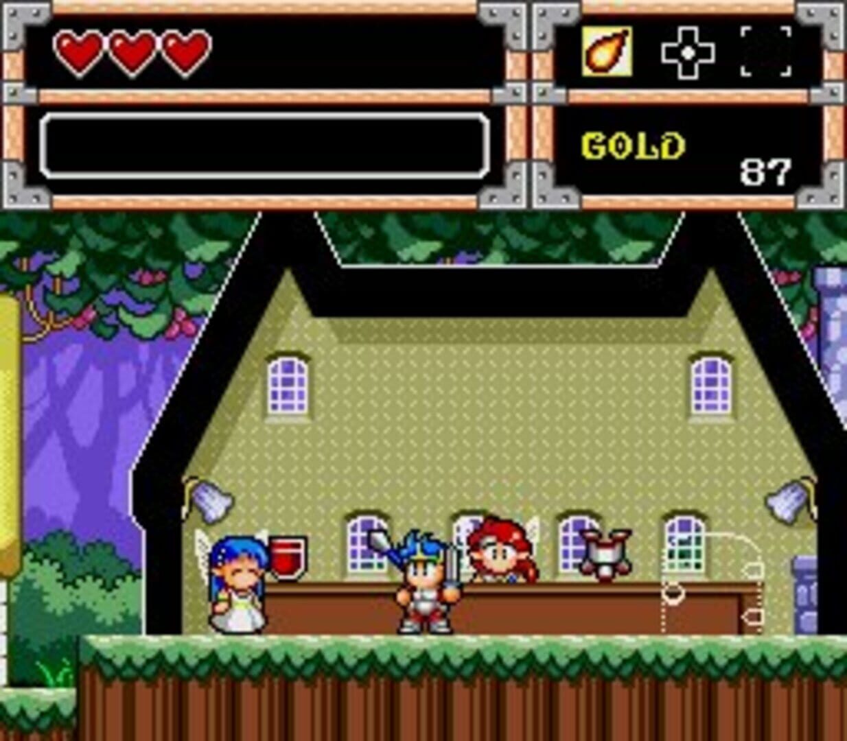 Wonder Boy in Monster World screenshot