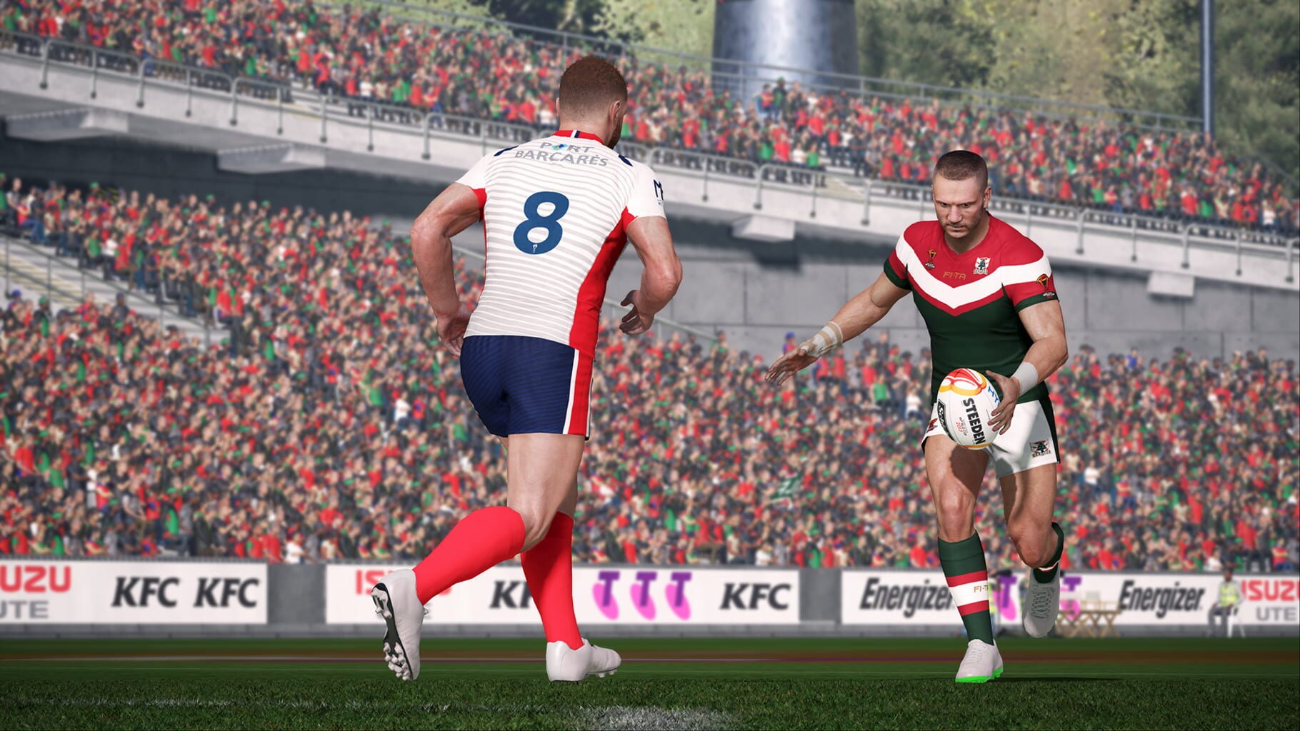 Captura de pantalla - Rugby League Live 4: World Cup Edition