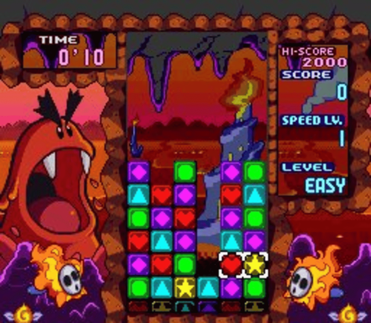 Tetris Attack screenshot
