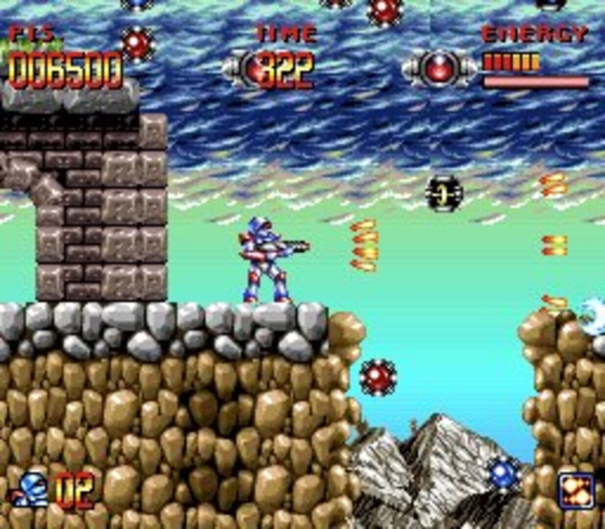 Super Turrican screenshot