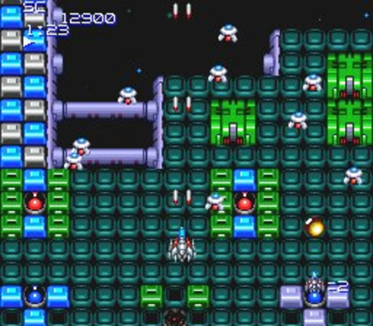 Captura de pantalla - Super Star Soldier