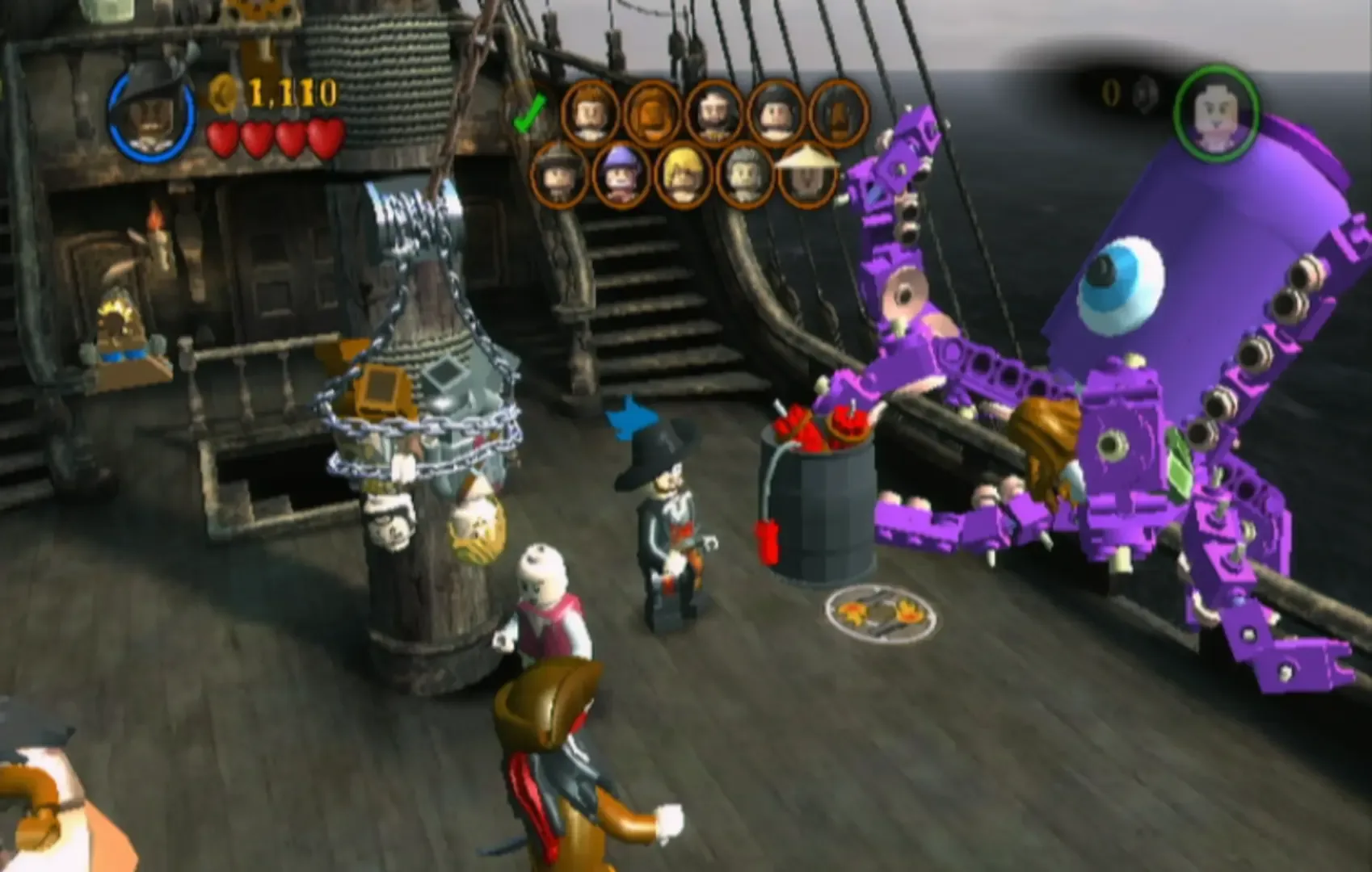 Captura de pantalla - LEGO Pirates of the Caribbean: The Video Game