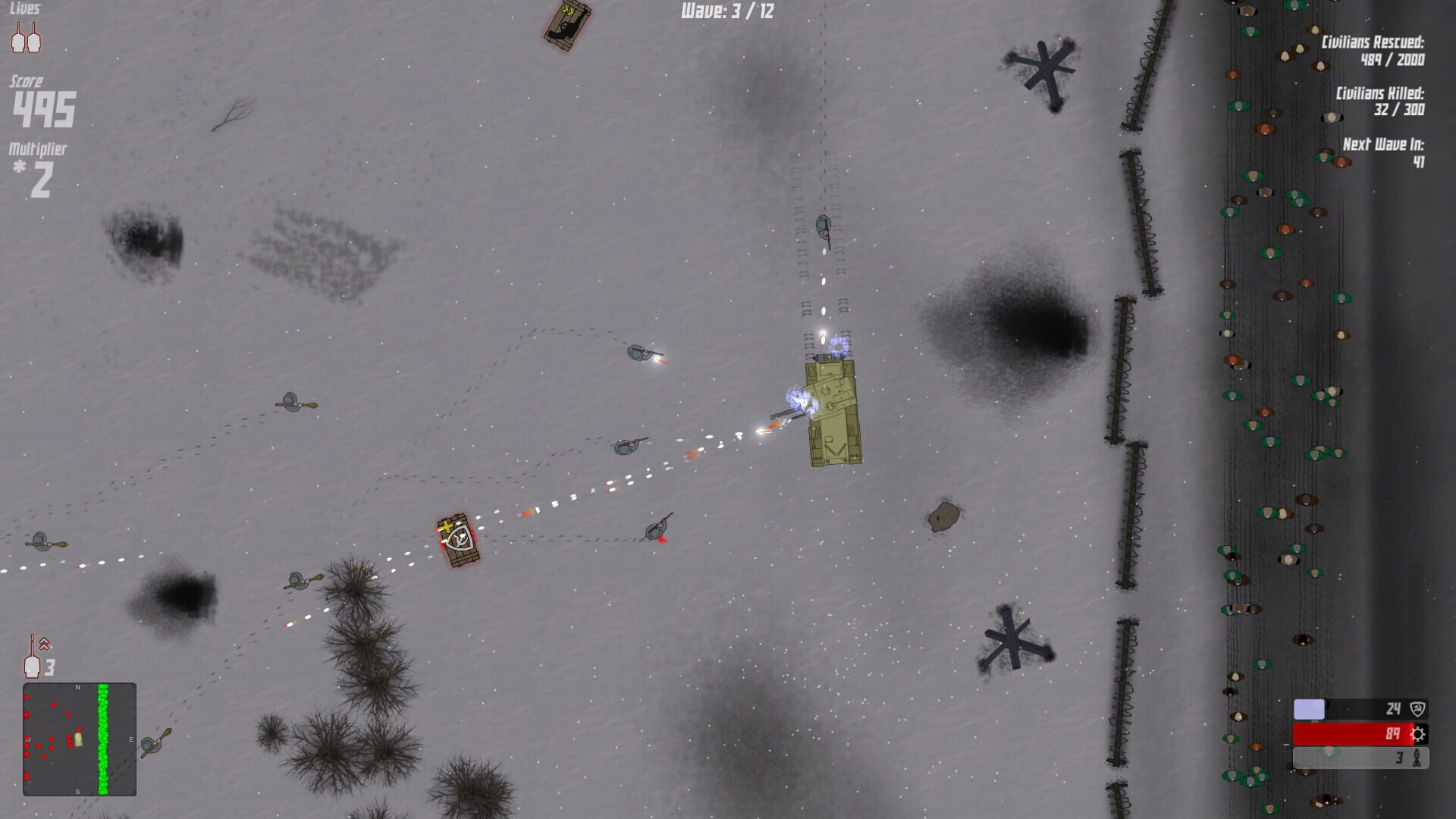 The Red Front - Screenshot