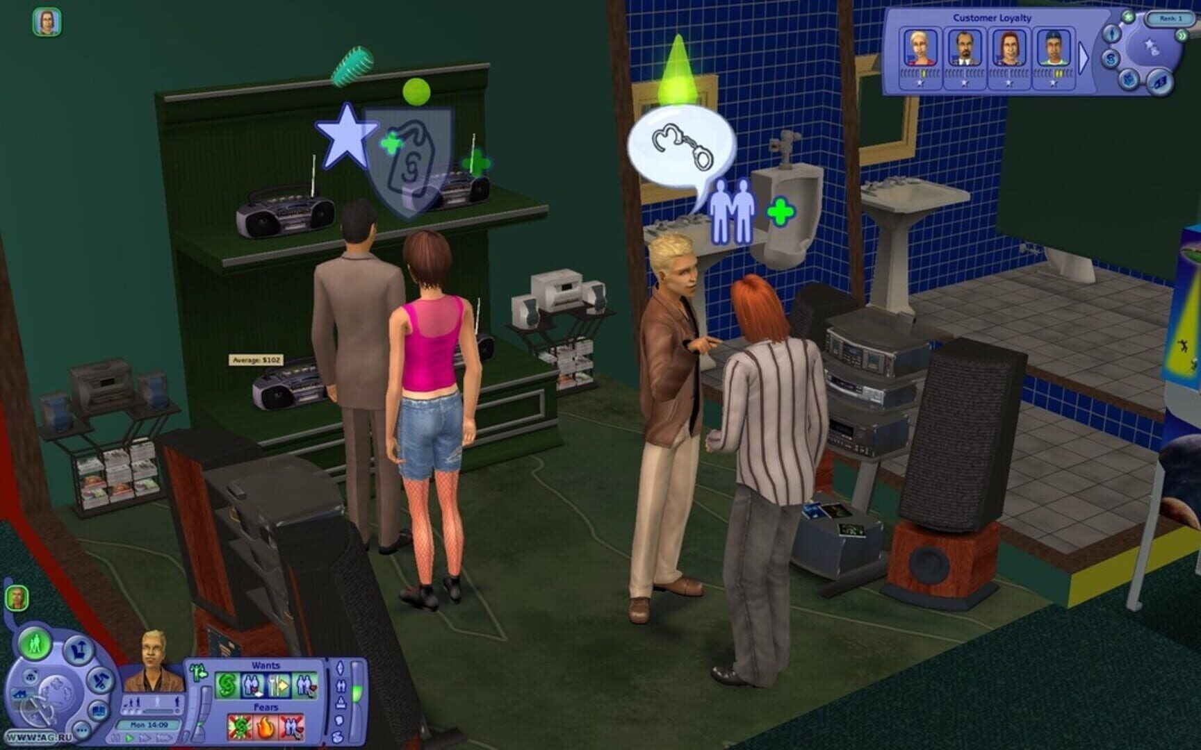 Captura de pantalla - The Sims: Life Stories