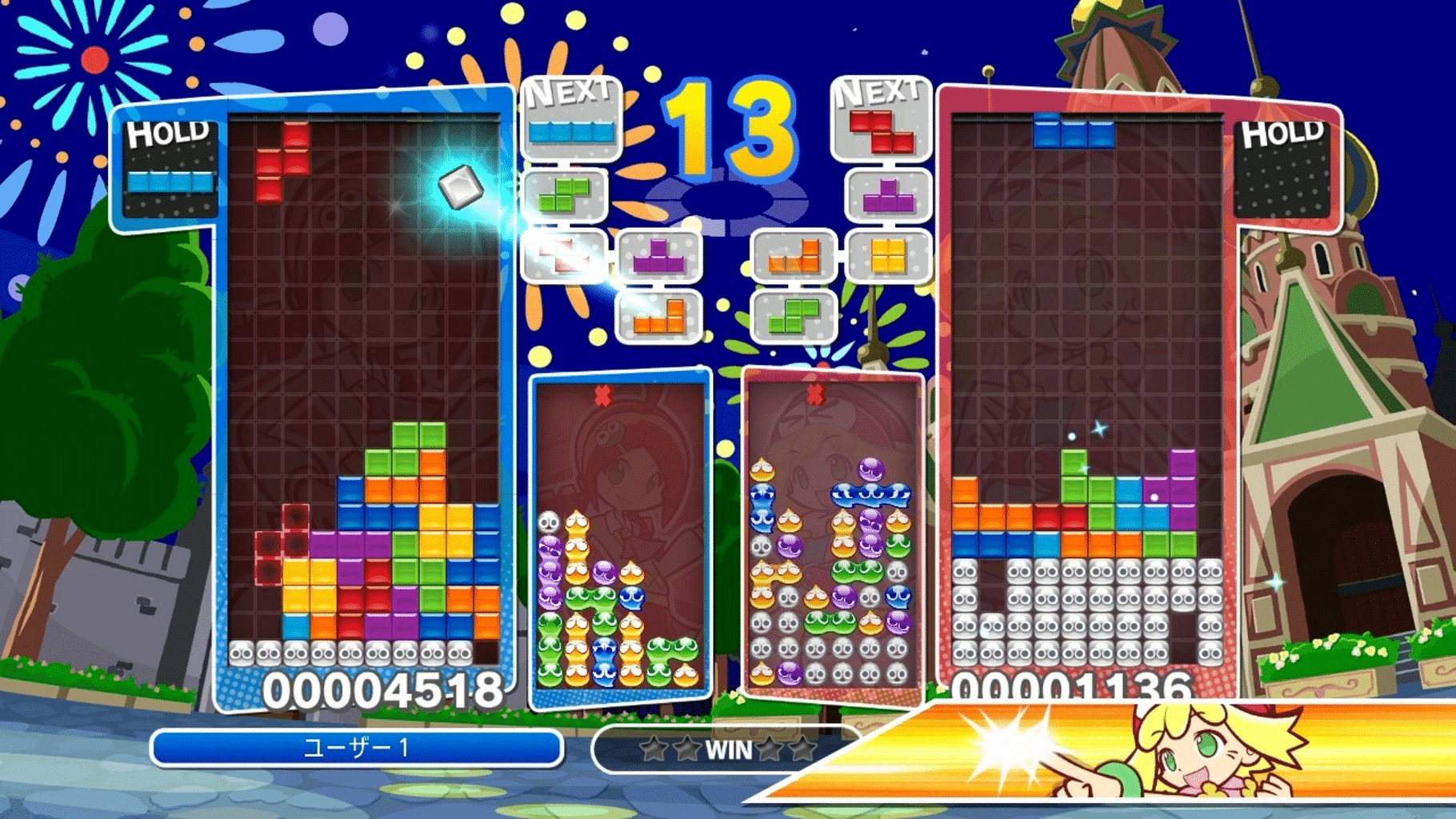 Puyo Puyo Tetris screenshot