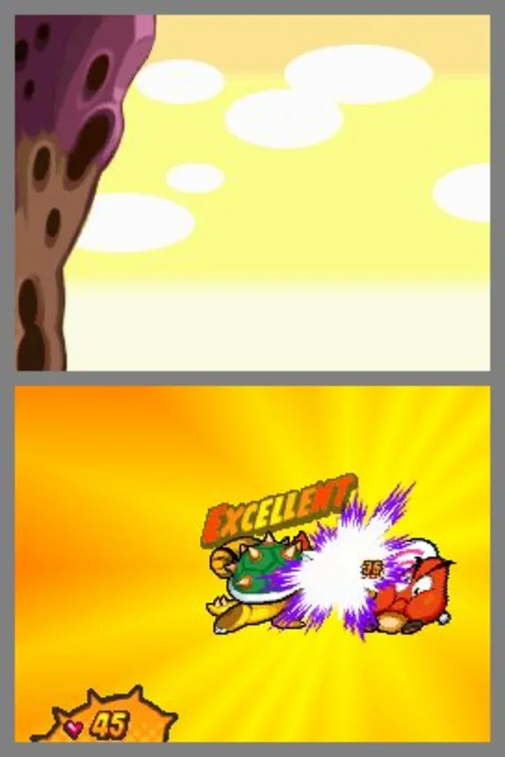 Captura de pantalla - Mario & Luigi: Bowser's Inside Story