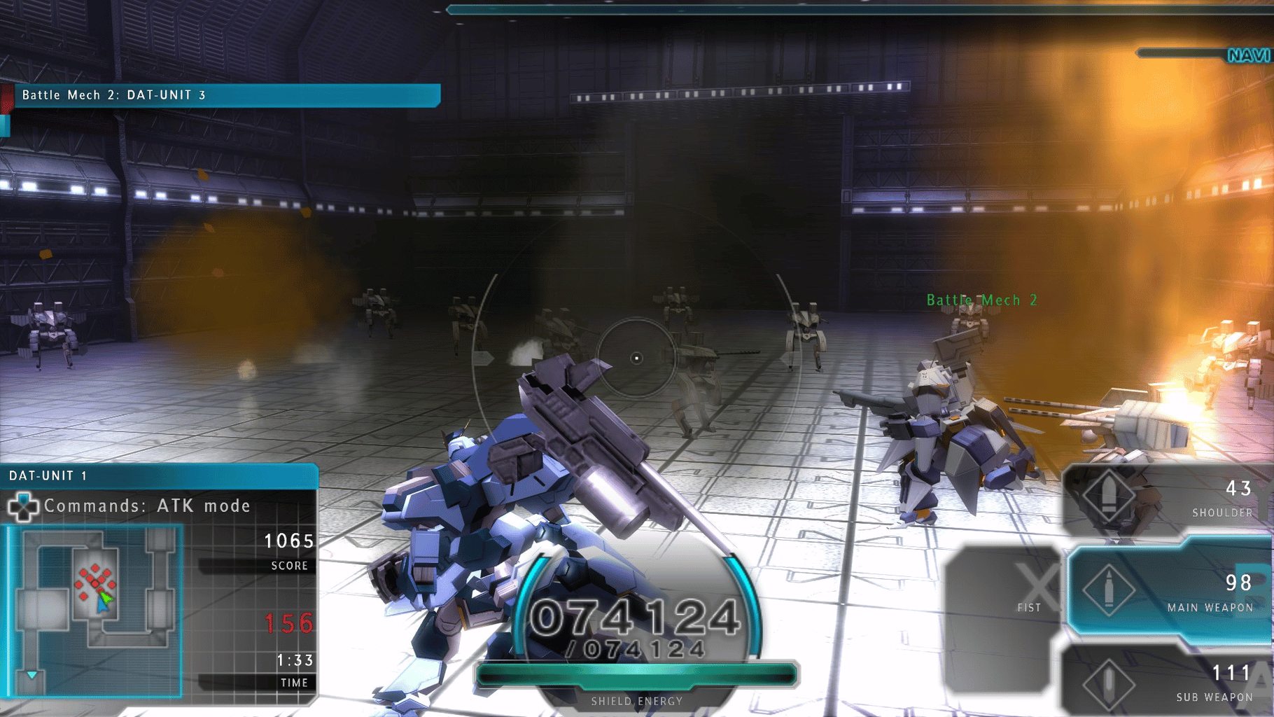 Assault Gunners HD Edition screenshot