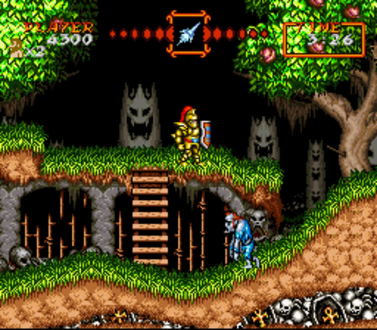 Captura de pantalla - Super Ghouls'n Ghosts