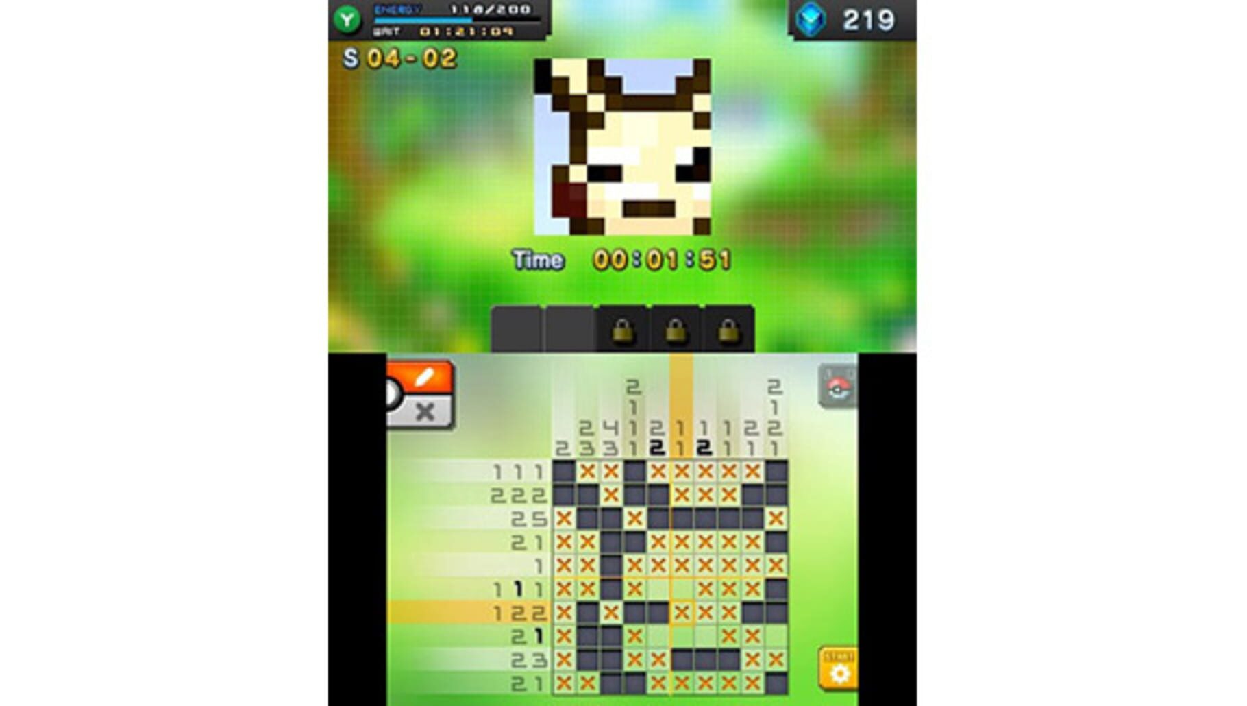 Captura de pantalla - Pokémon Picross