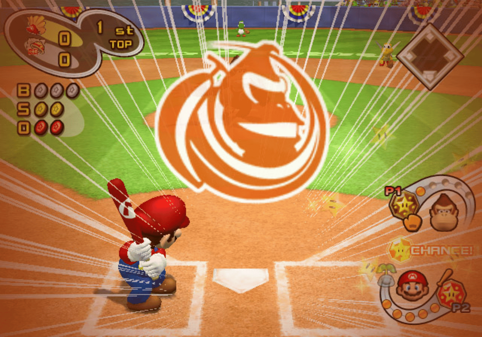 Mario Superstar Baseball screenshot