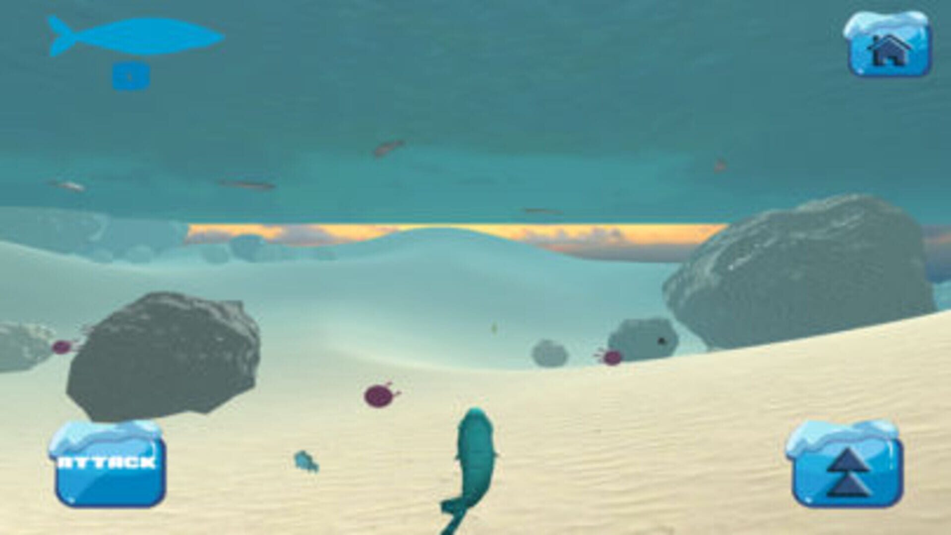 Explore Fish Feeding and Grow - Screenshot