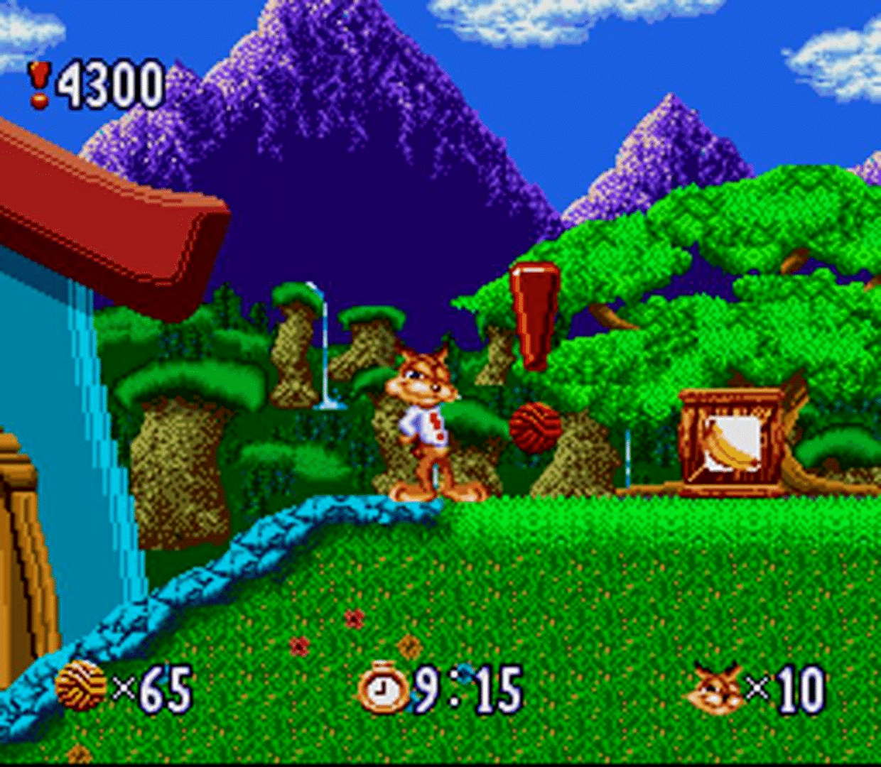 Bubsy in Claws Encounters of the Furred Kind screenshot