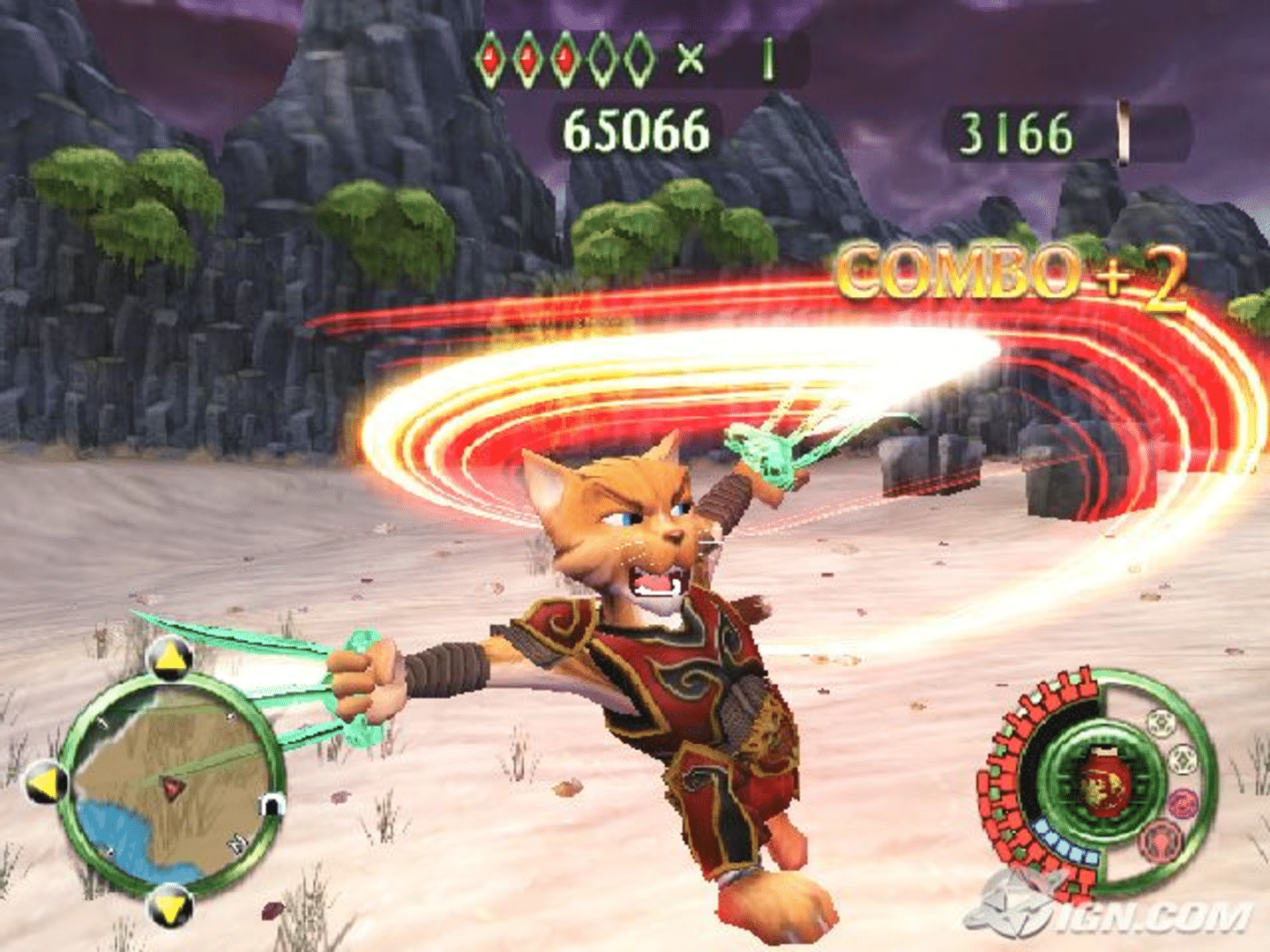 Legend of Kay screenshot