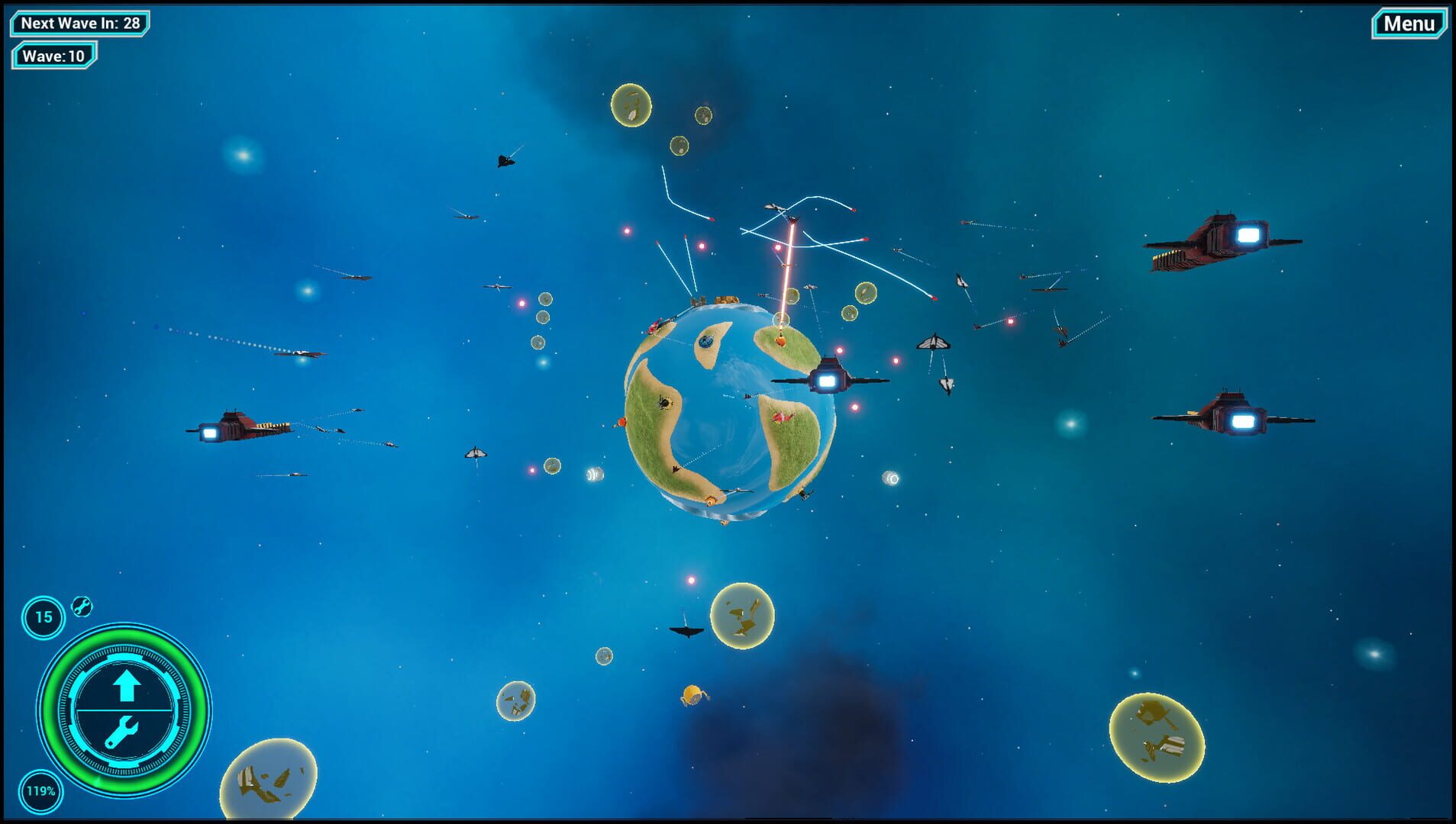 Exo TD - Screenshot