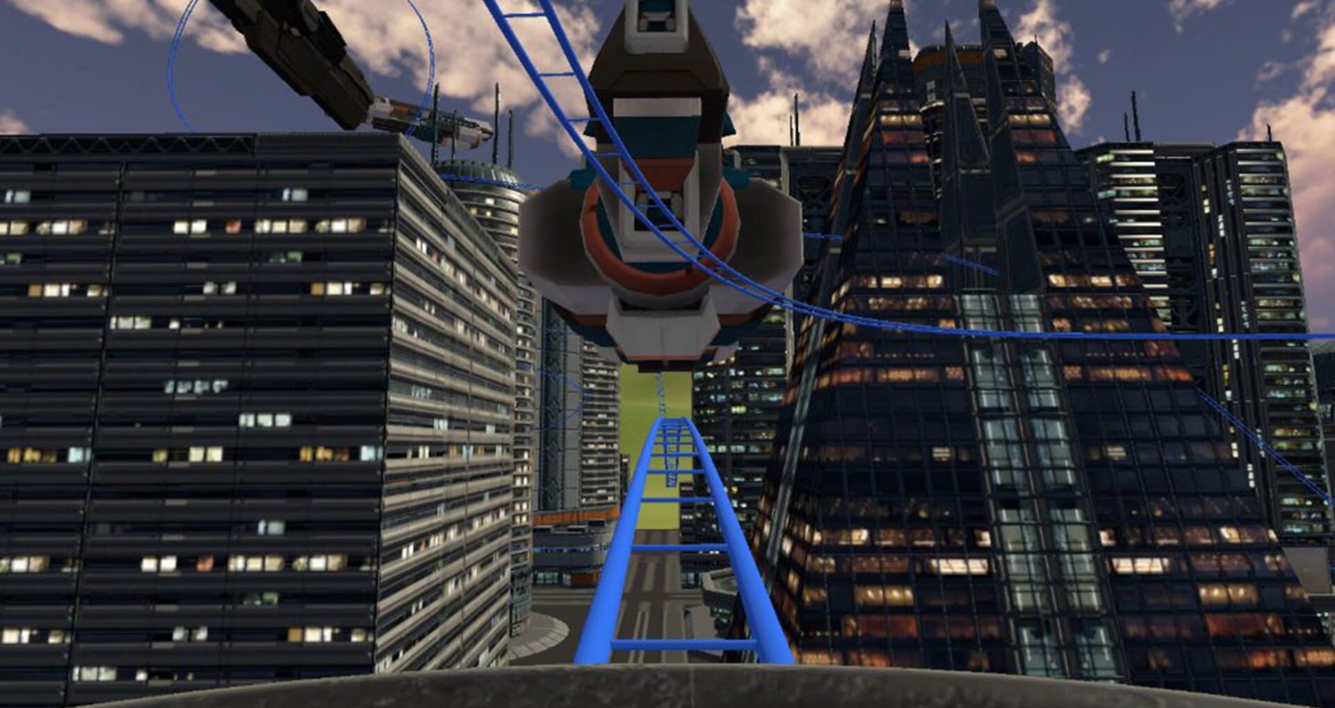 Future City Coaster - Screenshot