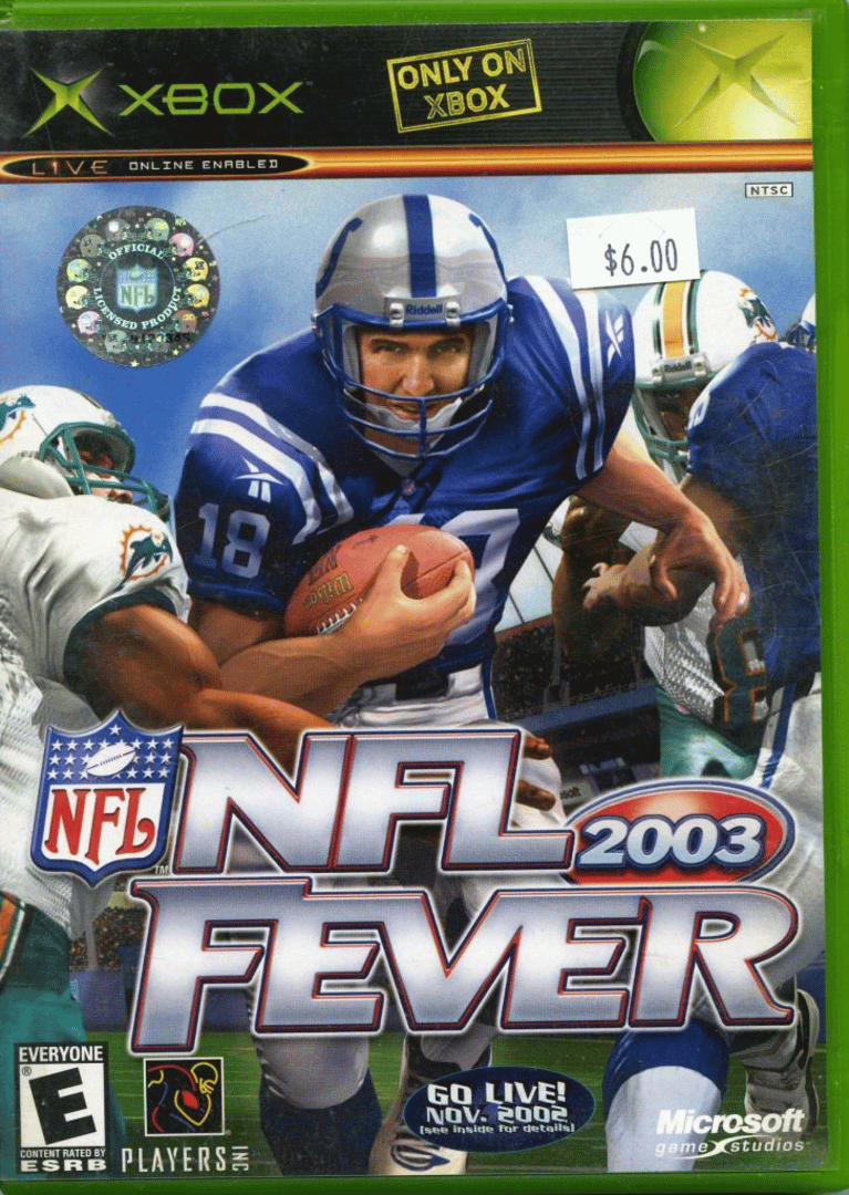 NFL Fever 2003 Cover