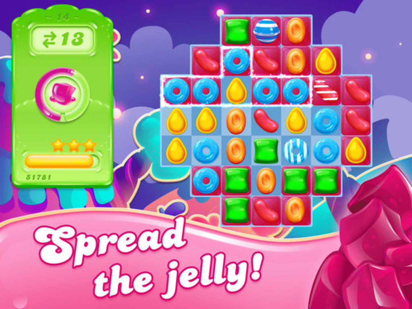 Candy Crush Jelly Saga screenshot