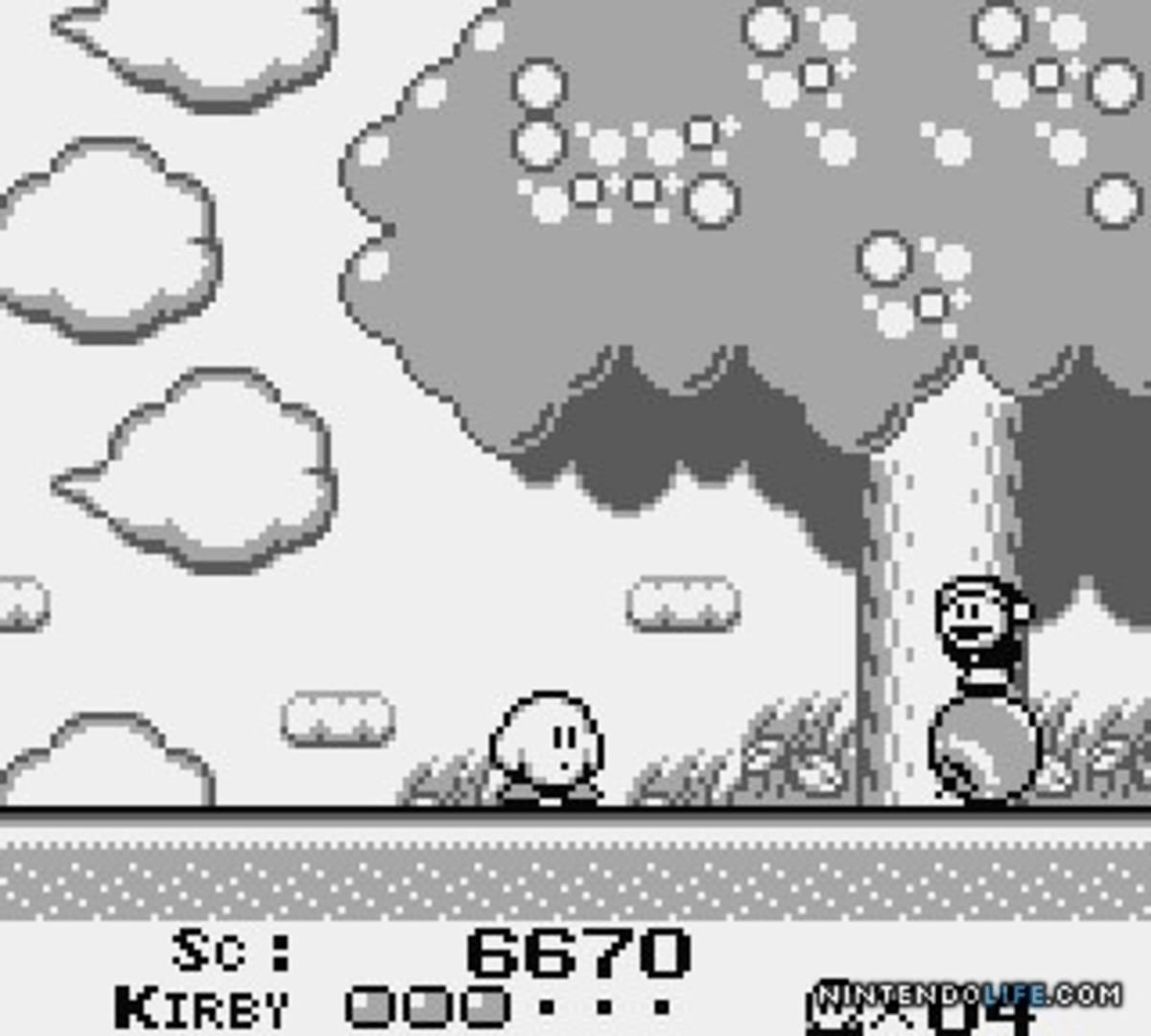 Kirby's Dream Land screenshot