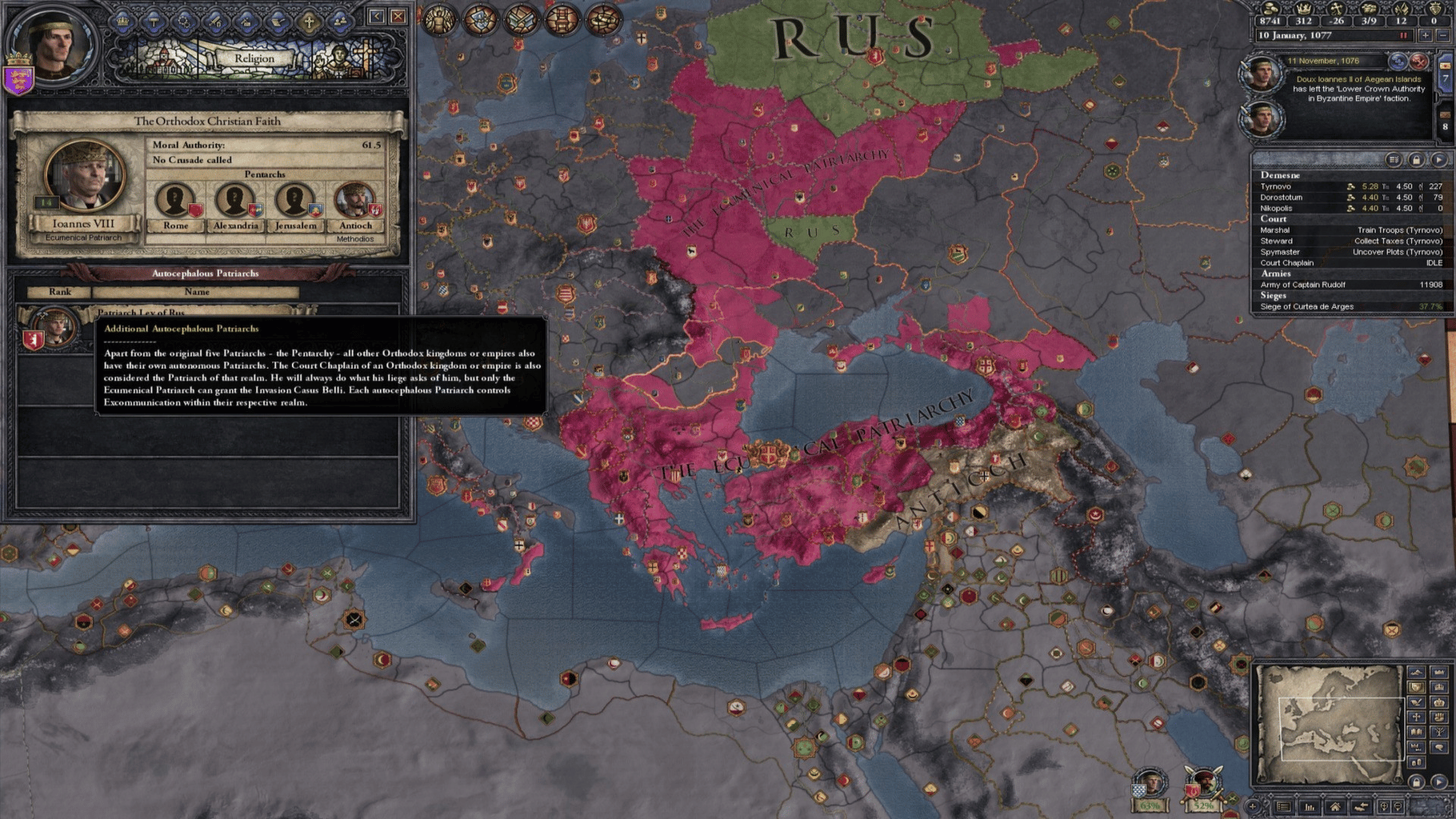 Crusader Kings II: Legacy of Rome screenshot