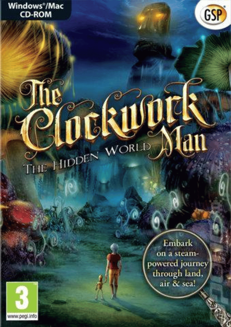 The Clockwork Man: The Hidden World Cover