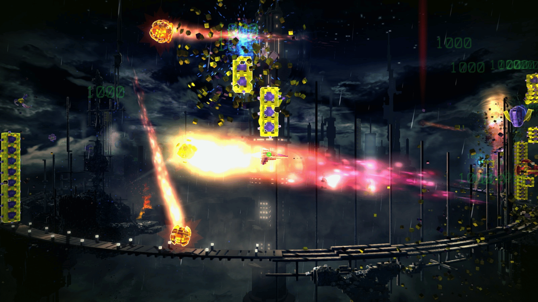 Resogun: Heroes screenshot