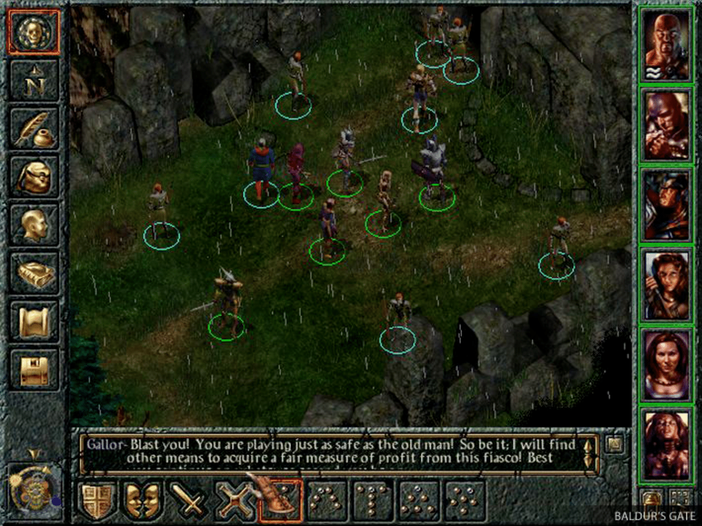 Baldur's Gate screenshot