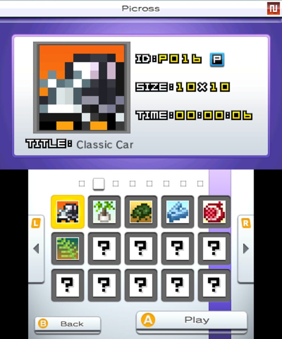 Captura de pantalla - Picross e5