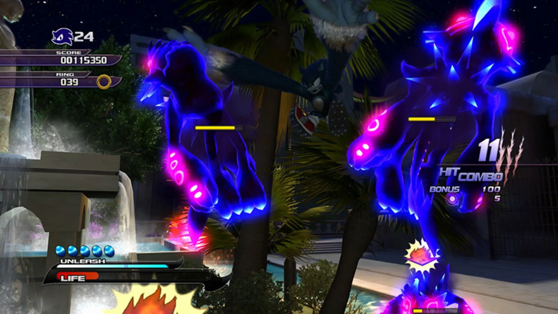 Captura de pantalla - Sonic Unleashed
