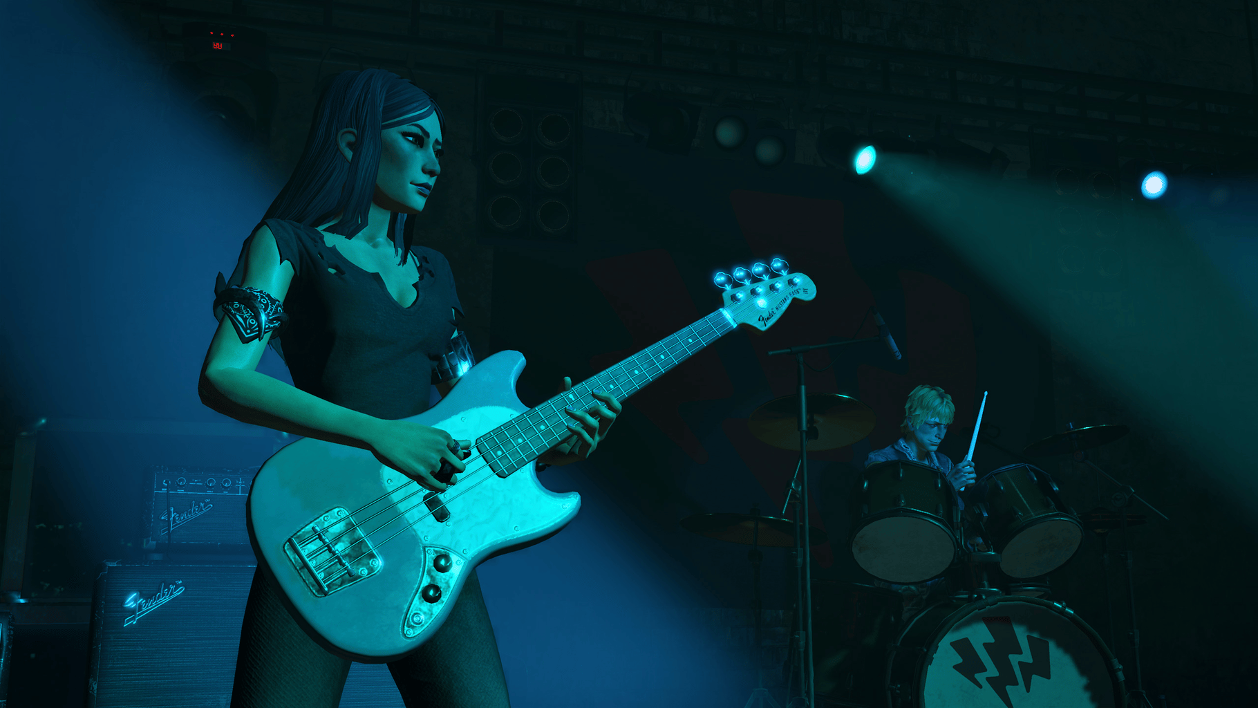 Rock Band VR screenshot