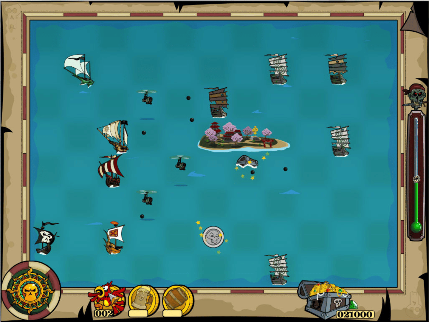 Zombie Pirates screenshot