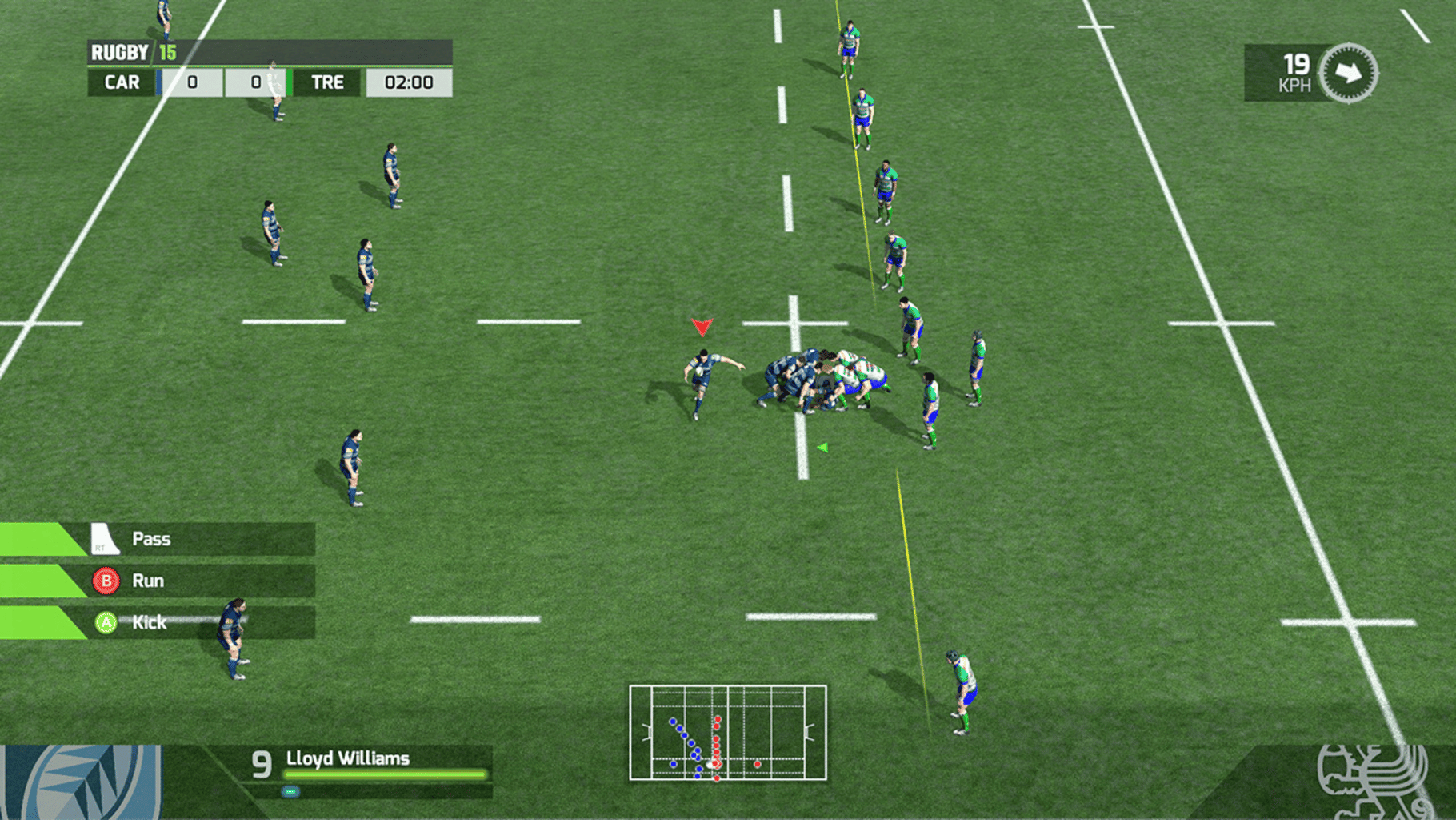 Rugby 15 screenshot