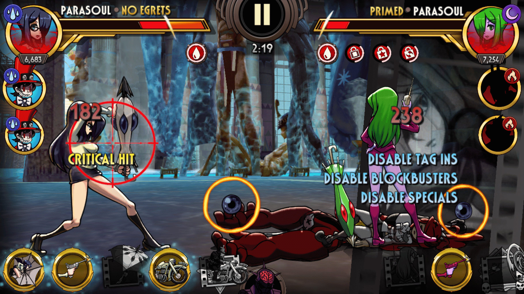 Skullgirls Mobile screenshot