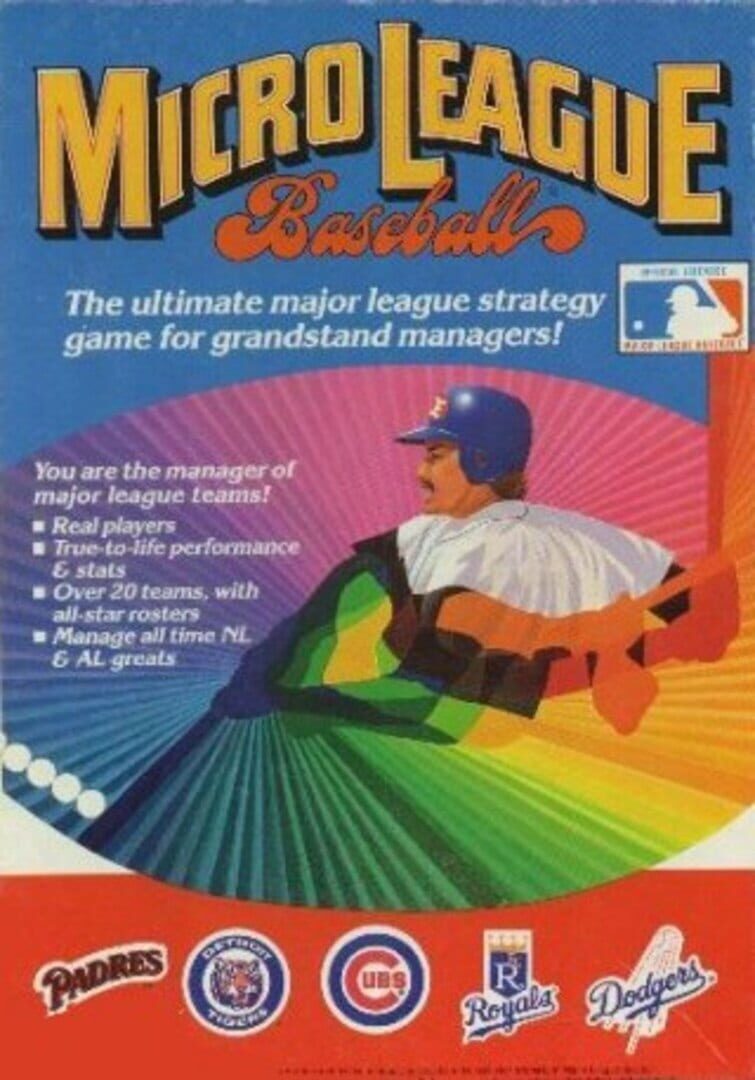 MicroLeague Baseball (1984)