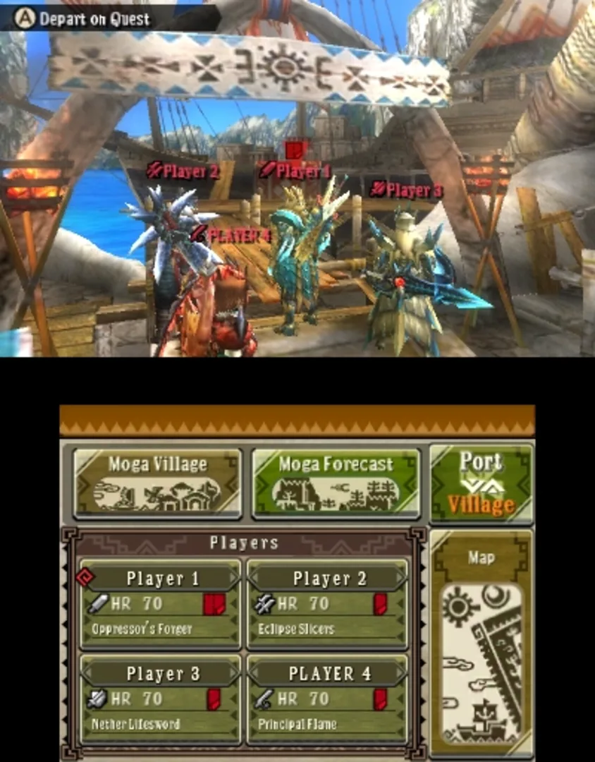 Captura de pantalla - Monster Hunter 3 Ultimate