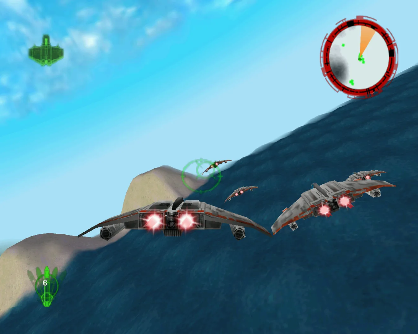 Captura de pantalla - Star Wars: Rogue Squadron
